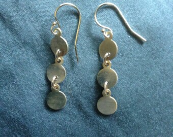 Gold Vermeil Dangle Earrings