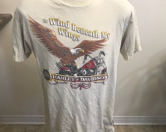 Vintage Harley Davidson eagle t shirt size xl 1990