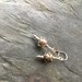 Handmade Bali Silver Ball Earrings Sterling Silver Ornate Simple basic Gift