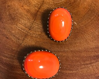 Alice Caviness orange earrings