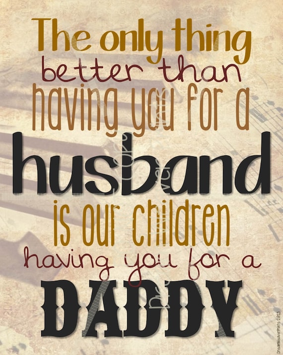 Items similar to Father's Day printable subway print art ...