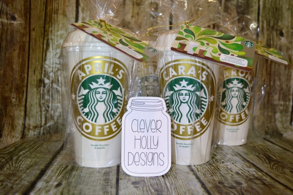 Starbucks Gift Card Set Cup with Gift Card. The personalized