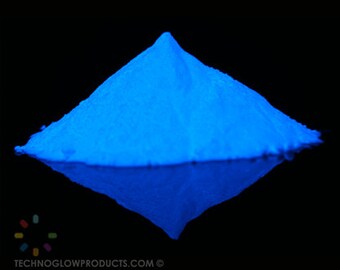 Blue Glow in the Dark Pigment Powder