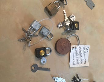 Vintage Locks and Keys