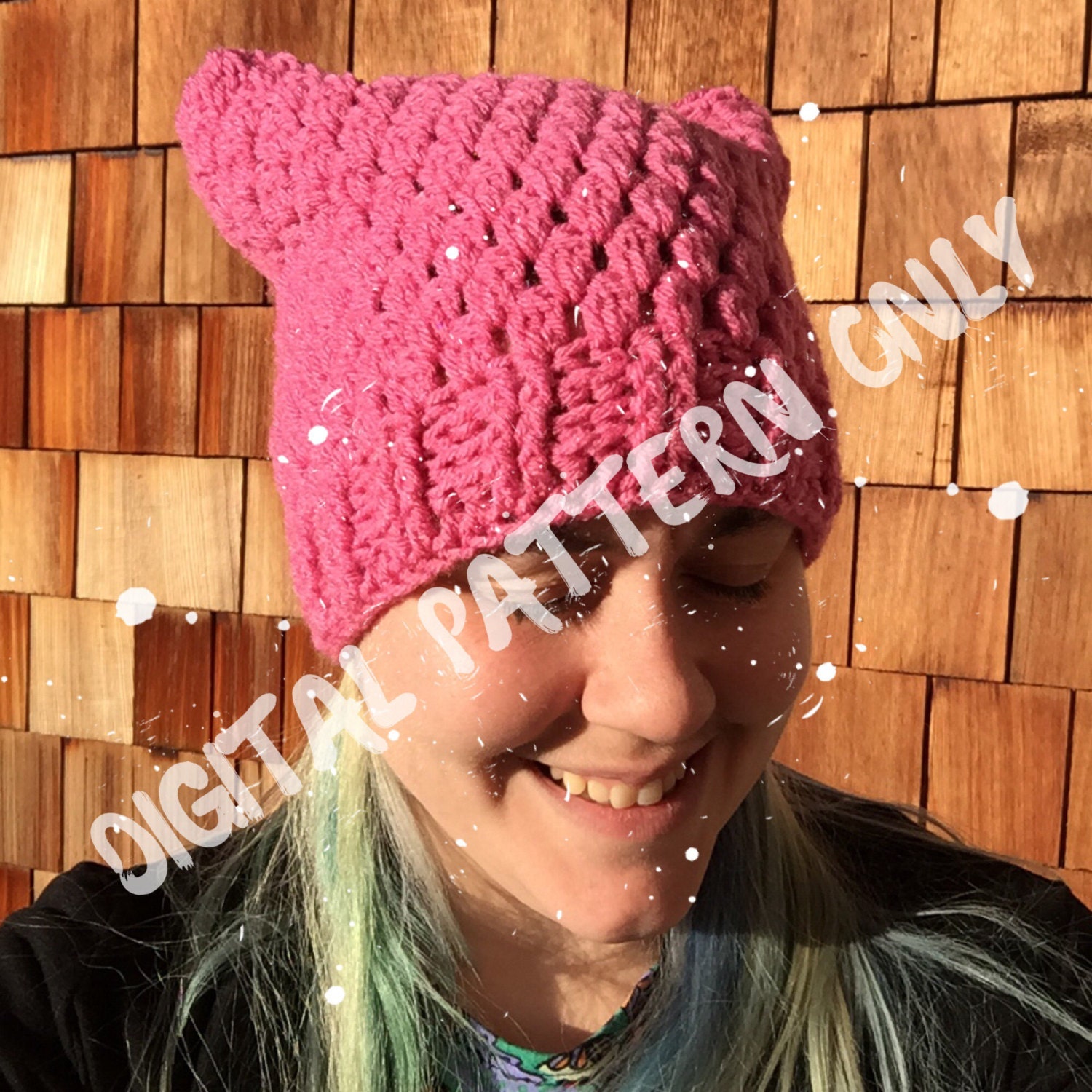 Pussy Hat Crochet Pattern Pussy Knit Hat Pattern Cat Hat