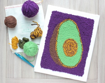 The Punch Box - Avocado (Punch Needle KIT)