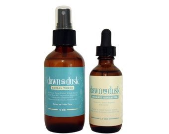 Special Treat Gift Set 4oz Facial Toner & 1.7oz Organic Argan Oil