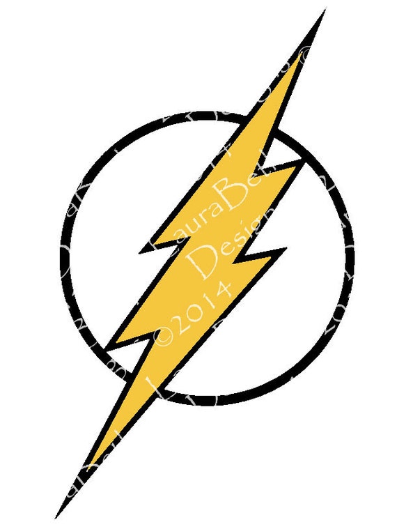 Flash Logo Digital Design Minimalist Art Embroidery Design