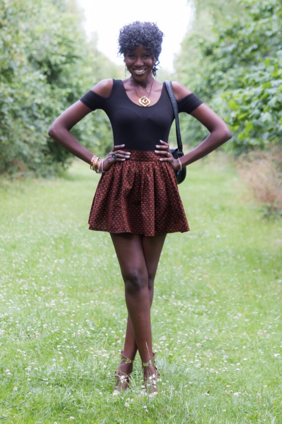 african short skirt