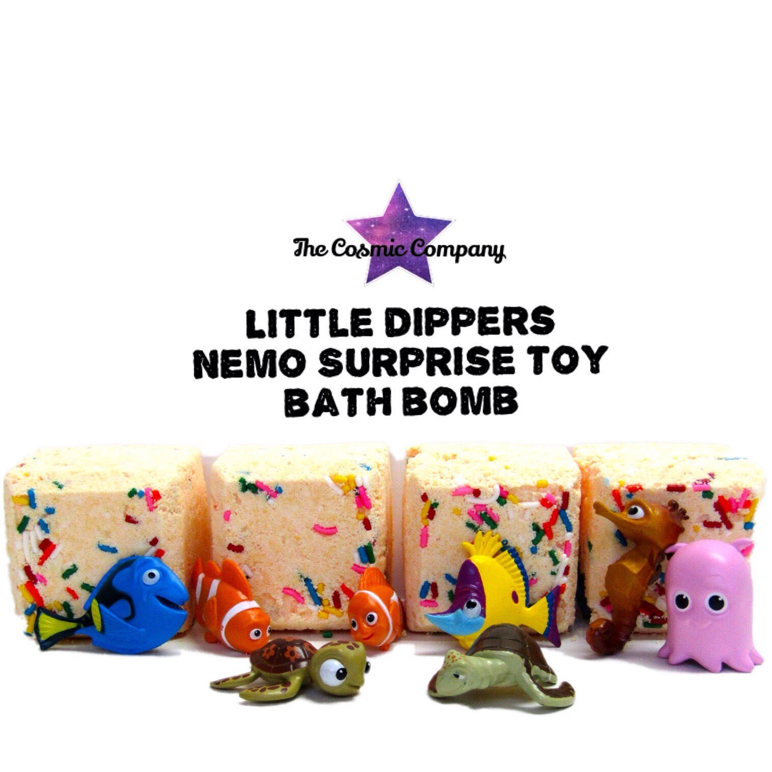 Little Dippers Finding Nemo surprise bath bomb