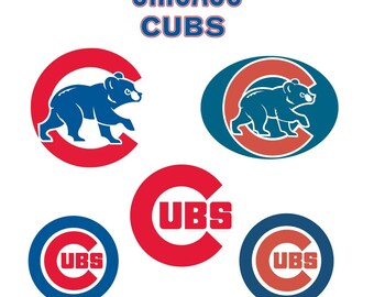 Chicago cubs svg | Etsy