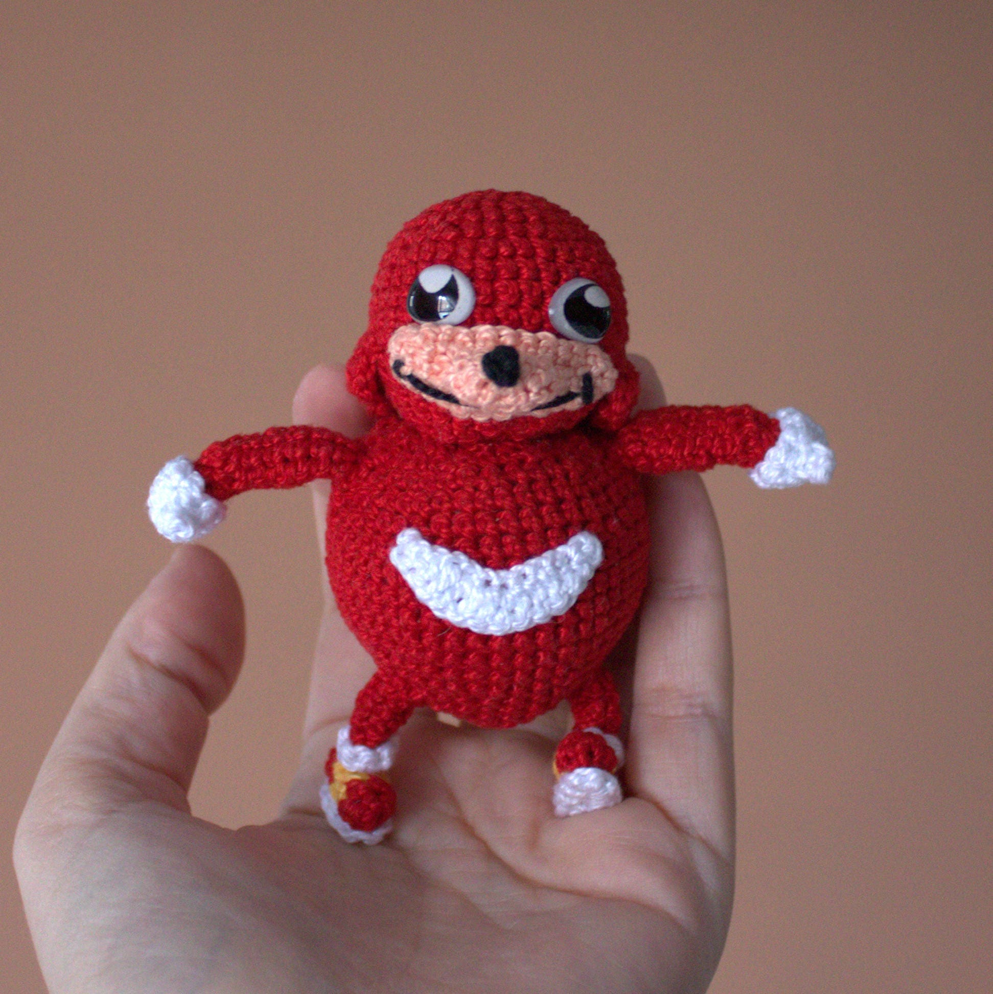 knuckles meme plush