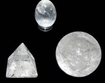 Feng shui rock crystal composition