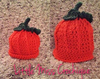 Crochet Pumpkin Hat