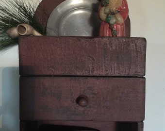 Tombstone Drawer Wall Box