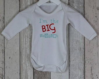 Big Brother / Big Sister Long Sleeved Bodysuit