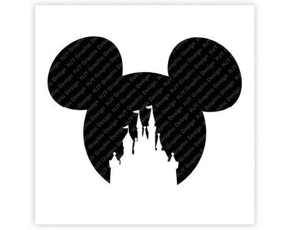 Download Disney Castle Mickey Minnie Mouse Head Icon Ears