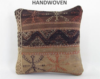 kilim pillow home decor rug pillow vintage throw pillow cover decorative pillow mothers day gift for mom housewarming gift for women 804