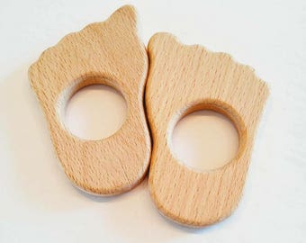 Kids Toy made of wood/deer/bear/CupCake/Unicorn/squirrel/foot