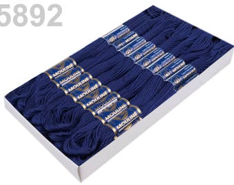 24 Docking Embroidery/Stick twist #5892 Twilight Blue