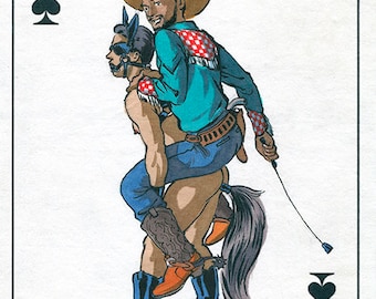 Gay playing cards | Etsy