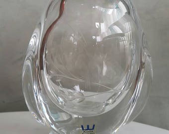 Kosta Boda vintage Crystal Vase