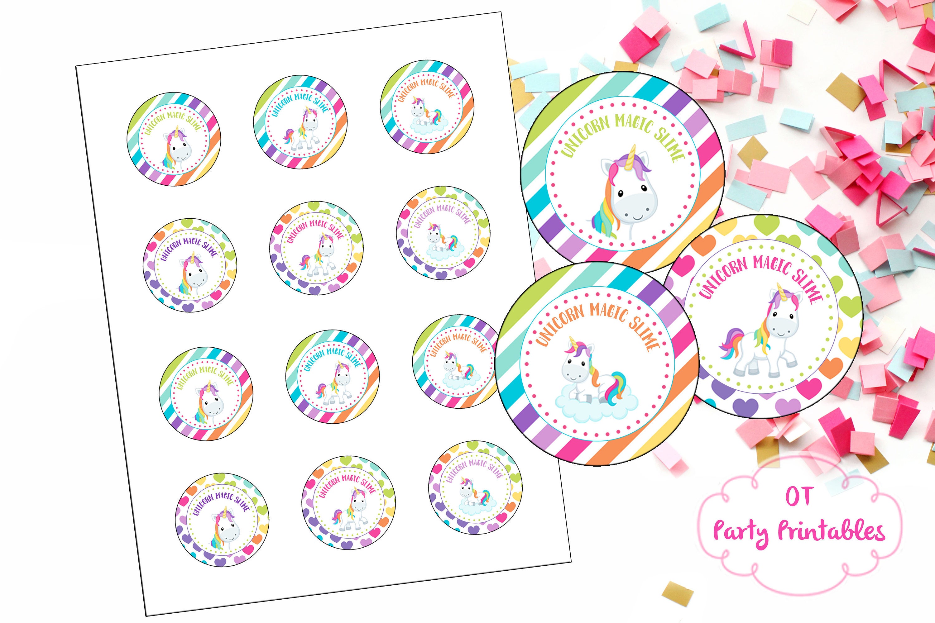 paper printable office sticker max Unicorn Party INSTANT Unicorn Birthday DOWNLOAD Printables