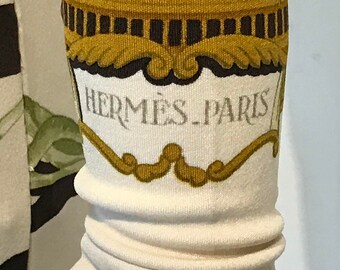 Hermes Silk Mini Dress,1960s