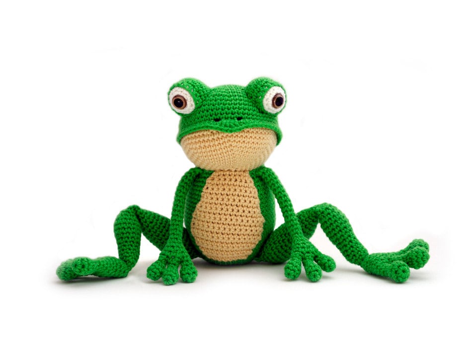 Crochet pattern Frog amigurumi instant download pdf