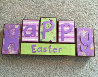 Easter blocks- Tinkerbell