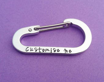 Carabiner keyring, carabiner keychain, carabiner clip, custom carabiner,