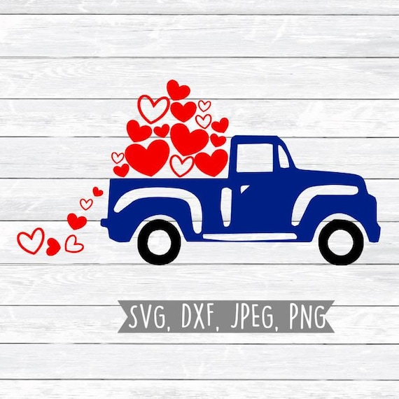 Free Free 251 Truck With Hearts Svg Free SVG PNG EPS DXF File