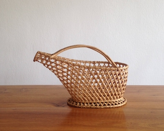 Natural Wicker bottle holder