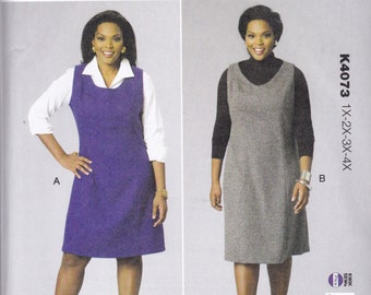 K4073 Kwik Sew Women's Jumpers Sewing Pattern Plus Sizes 1X-2X-3X-4X Does not make shirt Kerstin Martensson