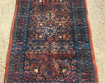 Antique Bidjar Rare and Wonderful C.1930