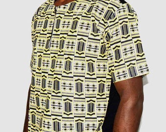 Mini tunic made from African fabric