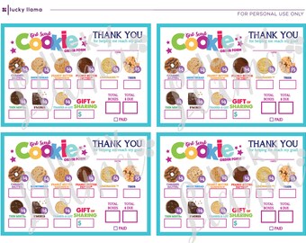 2018 mini girl scout cookie order form with military option girl scout cookie order form 2017 printable