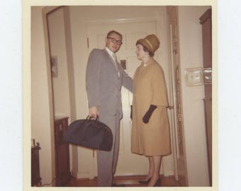 Vintage Snapshot Photo: Leaving, c1960s (712632)