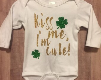 Kiss Me I'm Cute Bodysuit