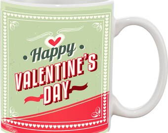 Happy Valentine's Day Vintage mug