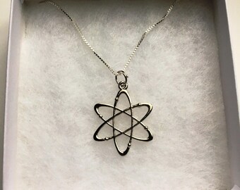 Atom Science Necklace