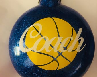 Basketball Coach Ornament