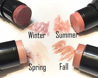 CHEEK TINT Organic Face Color - Natural Cheek Blush - Gluten Free Vegan Makeup - Multi-Tasking Makeup Highlighter