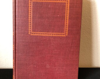 The Chinese Orange Mystery, Ellery Queen, Triangle Books, 1942, Vintage Book, Vintage Fiction Novel, Antique Book
