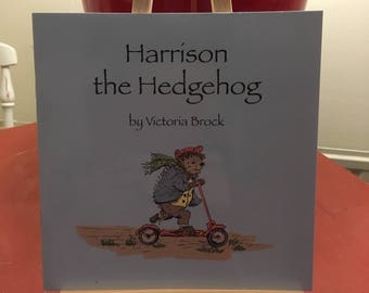 Harrison the Hedgehog www.victoriabrockauthor.co.uk