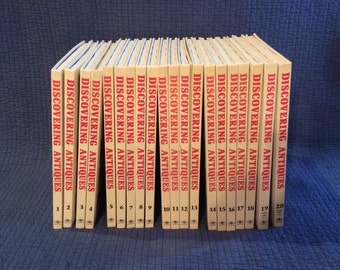 Discovering Antiques Books Volumes 1-20