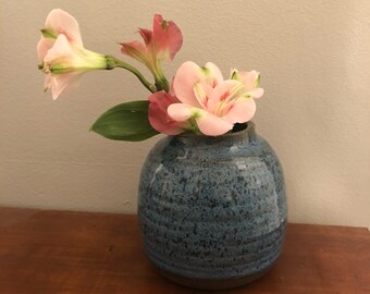 Handmade ceramic bud vase