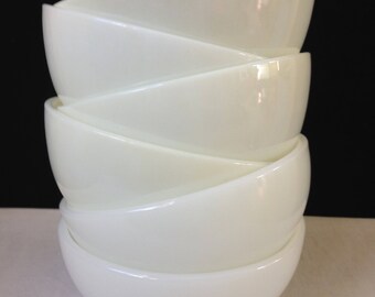 Chili Bowls - Individual - Two Fire King - Four Unmarked - Set of 6