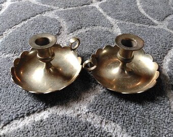 Set of Two Candlestick Holders