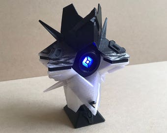 Remote LED - Consumed Shell - Ghost Destiny (hand painted) 3D Printed Cosplay Props